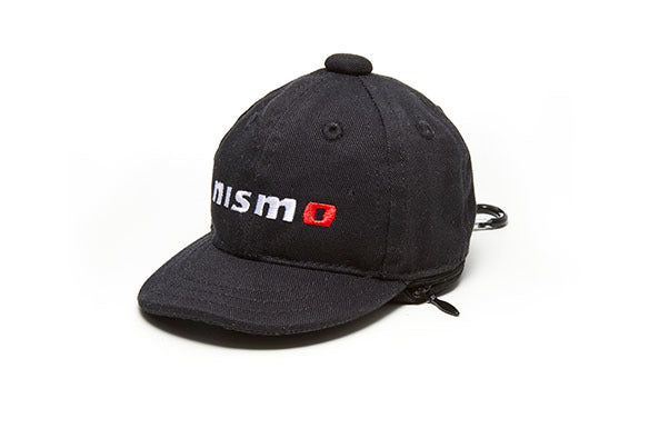 NISSAN CAP TYPE MINI POUCH BLACK  FASHION GOODS   NOS1484