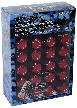 KYO-EI LEGGDURA RACING SHELL TYPE LOCK & NUT SET M12 X P1.25 (CL53) CL53-13U