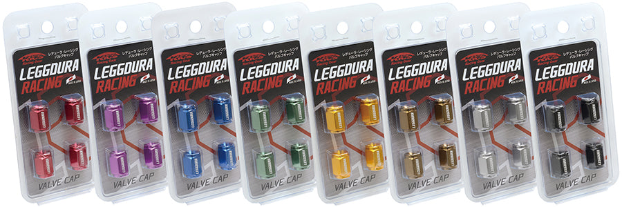 KYO-EI LEGGDURA RACING VALVE CAP REDEYURA RACING VALVE CAP CKIVR