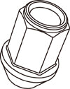 KYO-EI x1 NUT M12xP1.5 ZKIC1R