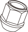 KYO-EI x1 NUT M12xP1.25 ZKIL3L