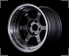 RAYS VOLK RACING TE37V 14x8.5J +-5 4x100 Gunmetalic/Rim DC x1