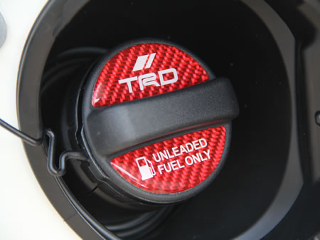 TRD FUEL CAP GARNISH GOODS  MS010-00015 - Black Hawk Japan
