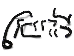 SAMCO SPORT ANCILLARY HOSE KIT MATTE BLACK FOR NISSAN SKYLINE GT-R BNR32 40TCS37-ANC-MATTE-BLACK