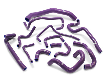 SAMCO SPORT ANCILLARY HOSE KIT GREEN FOR NISSAN SKYLINE GTS-T ECR33 40TCS84-ANC-GREEN