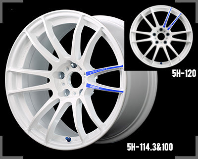 RAYS GRAM LIGHTS 57XTREME SPEC-D 18x9.5J +38(23) 5x100 White x1