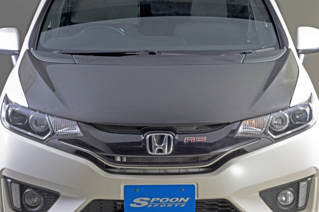 SPOON CARBON BONNET   For HONDA FIT GK3 GK4 GP6 GK5 GP5 GK6 60100-GK5-000