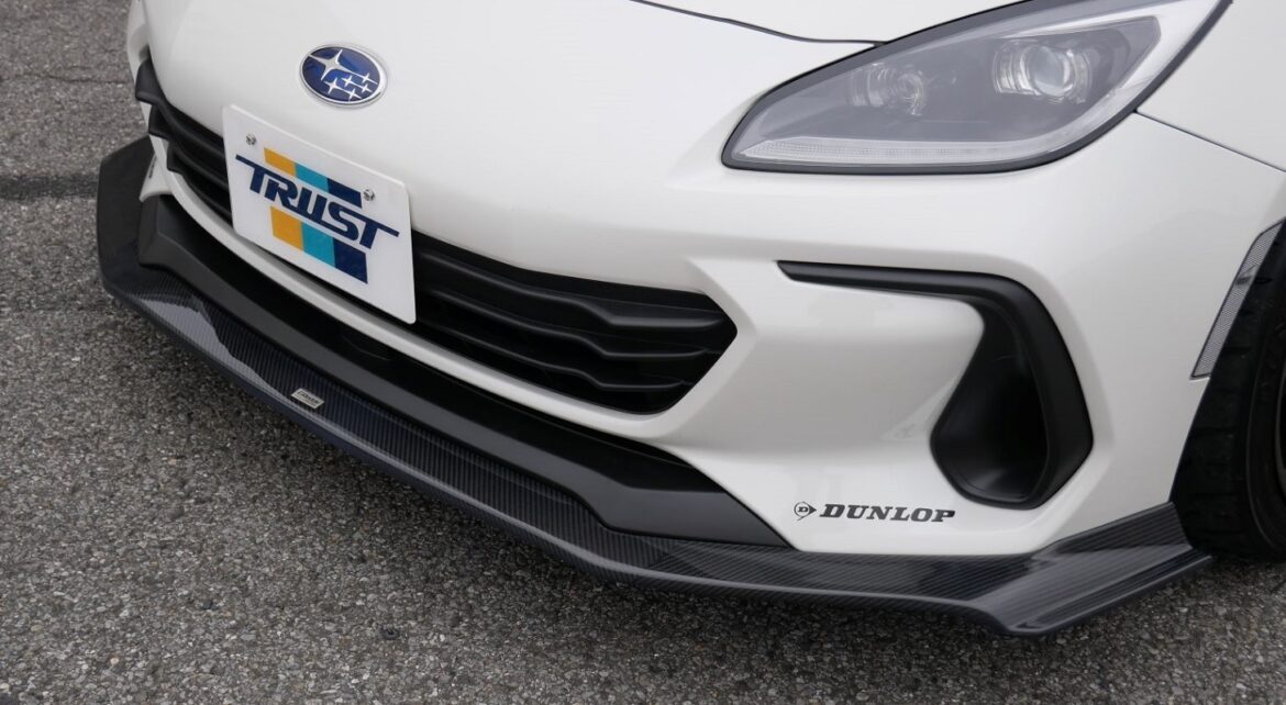GREDDY X VOLTEX FRONT UNDER SPOILER CARBON FOR SUBARU BRZ ZD8 17060231