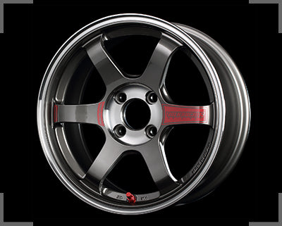RAYS VOLK RACING TE37SONIC SL 15x6J +41 4x100 Pressed Graphite x1