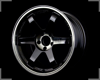 RAYS VOLK RACING TE37 SL 17x8.5JJ +40 5x114.3 Pressed Double Black x1