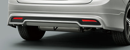 MUGEN Rear Under Spoiler Crystal Black Pearl  For JADE FR4 FR5 84111-XMS-K0S0-CB