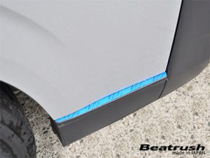 LAILE BEATRUSH DOOR STEP PLATE BLACK For TOYOTA HIACE VAN TRH200V S101800SPK