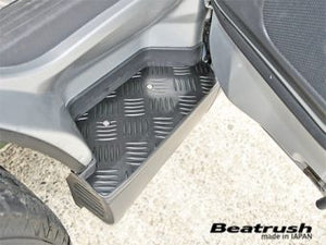 LAILE BEATRUSH DOOR STEP PLATE BLACK For TOYOTA HIACE VAN TRH200V S101800SPK