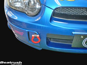 LAILE BEATRUSH FRONT TOW HOOK YELLOW For SUBARU IMPREZA WRX GDB GDA S106016TF-FS