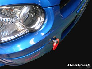 LAILE BEATRUSH FRONT TOW HOOK YELLOW For SUBARU IMPREZA WRX GDB GDA S106016TF-FS