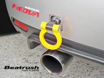 LAILE BEATRUSH REAR TOW HOOK RED For SUBARU IMPREZA WRX STi GRB GVB S106020TF-RSA