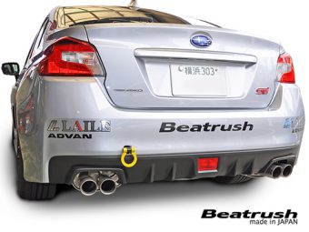 LAILE BEATRUSH REAR TOW HOOK RED For SUBARU WRX STi VAB S106024TF-RSA