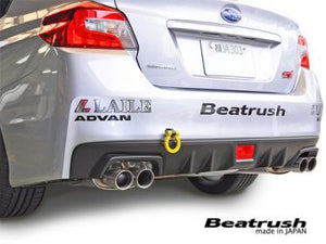 LAILE BEATRUSH REAR TOW HOOK YELLOW For SUBARU WRX STi VAB S106024TF-RS