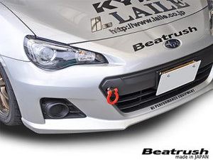 LAILE BEATRUSH TOW HOOK FRONT OR REAR RED For TOYOTA 86 ZN6 SUBARU BRZ ZC6 S106400TF-FSA