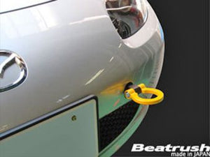 LAILE BEATRUSH FRONT TOW HOOK YELLOW For COLT RALLIART Ver R Z27AG ROADSTER NCEC S105084TF-FS