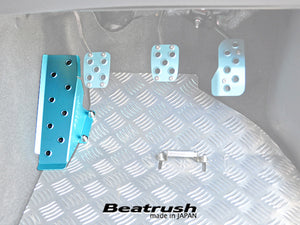 LAILE BEATRUSH DRIVER'S FOOTREST BLUE For TOYOTA GR YARIS GXPA16 YARIS MXPA10 S41018DRB