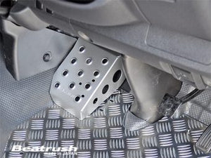 LAILE BEATRUSH DRIVER'S FOOTREST SILVER For TOYOTA HIACE VAN TRH200V S41800DRS
