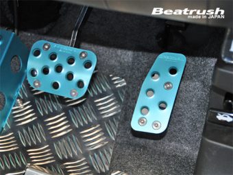 LAILE BEATRUSH FOOT PEDAL SET BLACK For HONDA N-BOX JF1 N-ONE JG1 S44900PS-AK