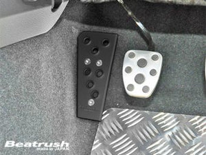 LAILE BEATRUSH DRIVER'S FOOTREST SILVER For SUBARU WRX STi VAB S46024DRS