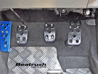 LAILE BEATRUSH FOOT PEDAL SET BLUE For SUBARU WRX STi VAB S46024PS-AB