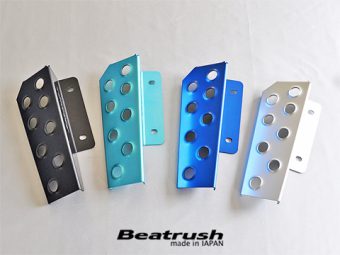 LAILE BEATRUSH DRIVER'S FOOTREST BLACK For TOYOTA 86 ZN6 SUBARU BRZ ZC6 S46400DRK