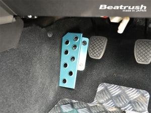 LAILE BEATRUSH DRIVER'S FOOTREST BLACK For TOYOTA 86 ZN6 SUBARU BRZ ZC6 S46400DRK