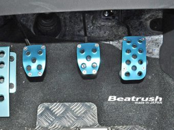 LAILE BEATRUSH FOOT PEDAL SET BLACK For TOYOTA 86 ZN6 SUBARU BRZ