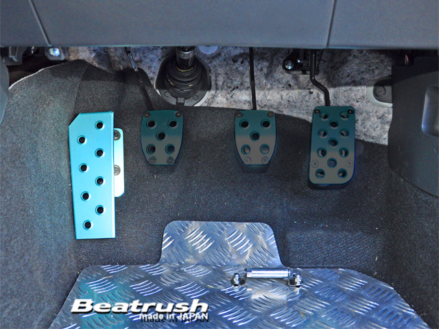 LAILE BEATRUSH DRIVER FOOTREST SILVER FOR SUBARU BRZ ZD8  S46402DRS