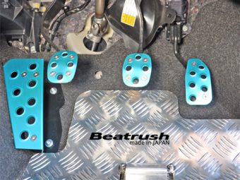LAILE BEATRUSH FOOT PEDAL SET BLACK For SUZUKI SWIFT SPORT ZC31S ZC71S S48041PS-AK