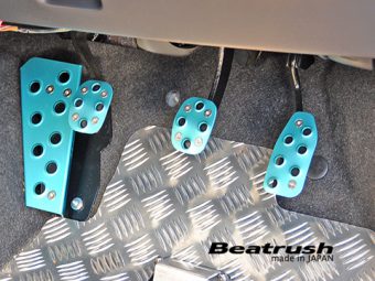 LAILE BEATRUSH FOOT PEDAL SET BLACK For SUZUKI SWIFT SPORT ZC31S ZC71S S48041PS-AK