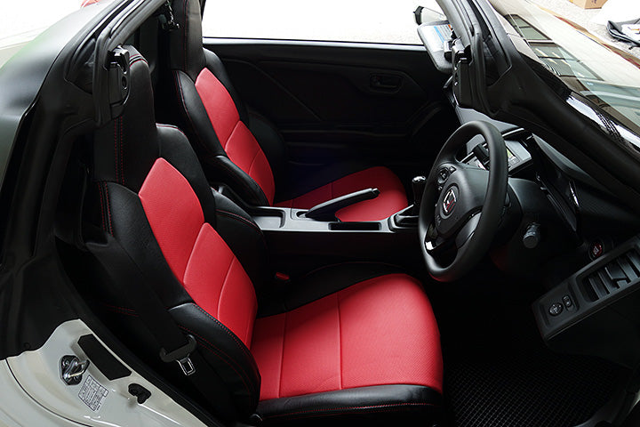 AUTOWEAR SEAT COVER BLACK RED FOR HONDA S660 JW5 1921-BKRD