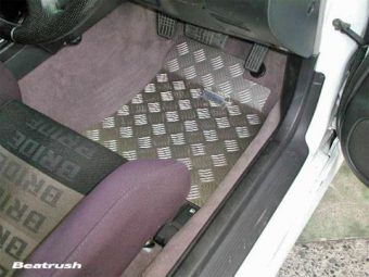 LAILE BEATRUSH FLOOR PANEL DRIVER AND PASSENGER SET  For SUBARU LEGACY BH5 S76102FPS-A