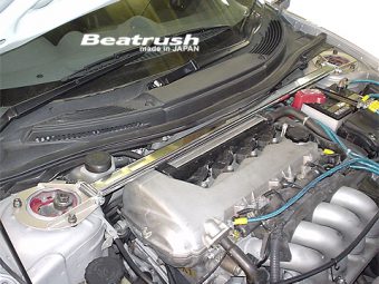 LAILE BEATRUSH FRONT STRUT BRACE For TOYOTA CELICA ZZT231 S81214-FTA - Black Hawk Japan