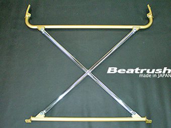 LAILE BEATRUSH REAR CROSSBEAM PILLAR BAR For HONDA INTEGRA Type-R DC2 S84050PB-RX - Black Hawk Japan