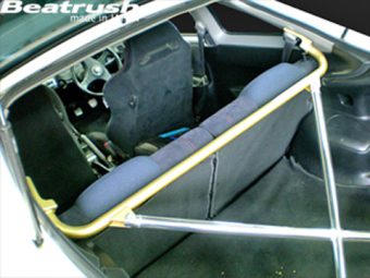 LAILE BEATRUSH REAR CROSSBEAM PILLAR BAR For HONDA INTEGRA Type-R DC2 S84050PB-RX - Black Hawk Japan