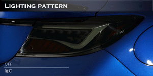 AVEST FULL LED TAIL LIGHT CLEAR VERSION 2 FOR TOYOTA GR86 ZD8 SUBARU BRZ ZD8 SB2003-E-CBRCR