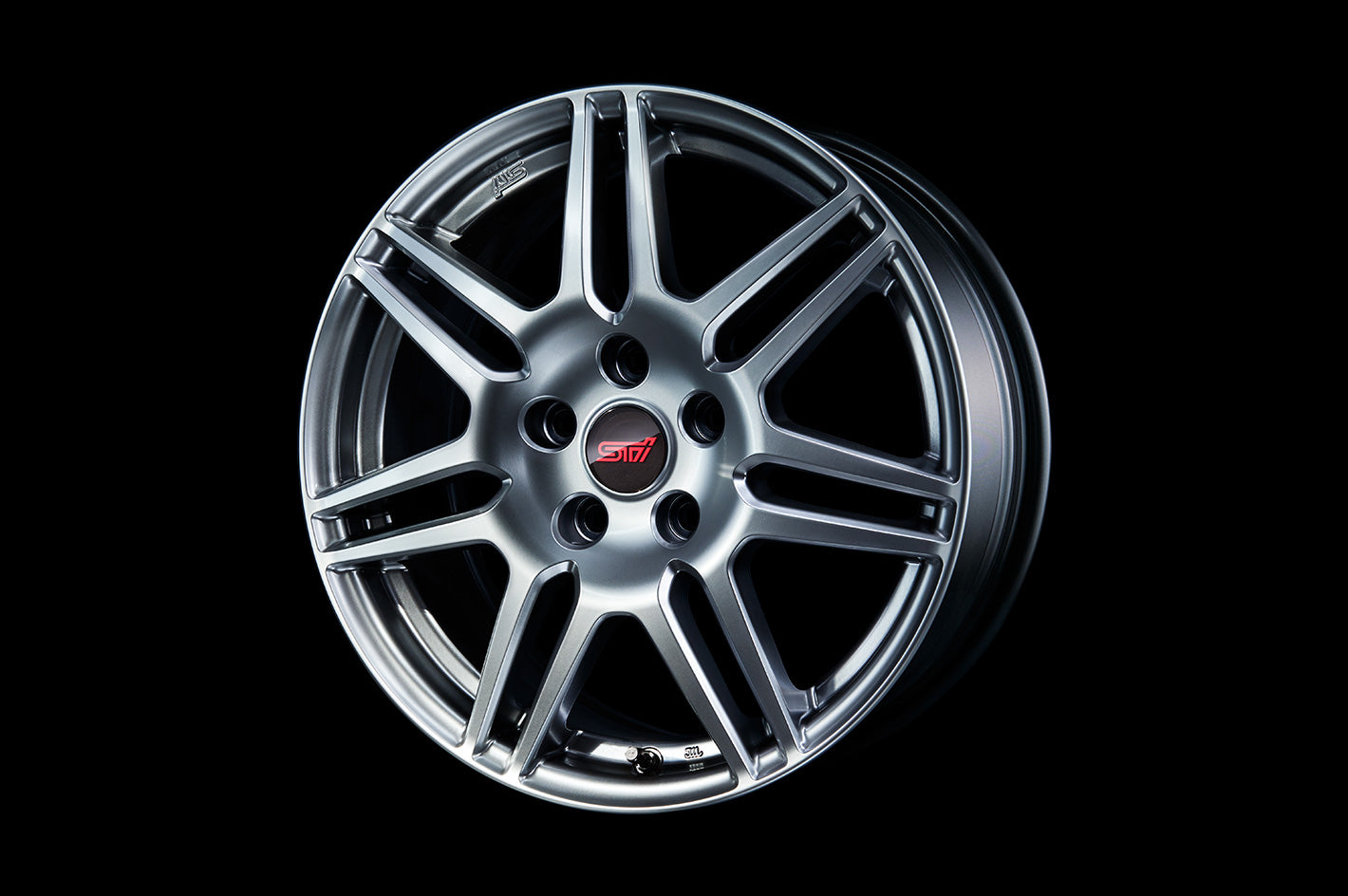 STI WHEEL SILVER 18×7.0J 48 114.3x5 FOR SUBARU FORESTER SK SG217SJ000