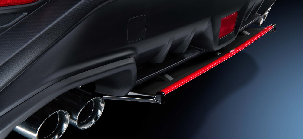 STI REAR UNDER DIFFUSER CHERRY RED FOR WRX S4(VB) SG517VC320