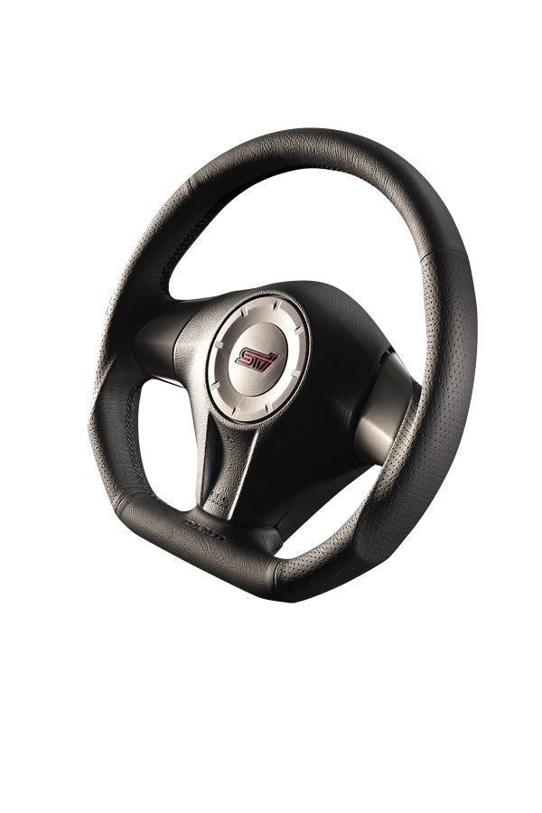 DAMD STEERING WHEEL  For SUBARU LEGACY BL BP (D ~ F) 06/5 ~ 08/6 SS358-D-L Black stitch