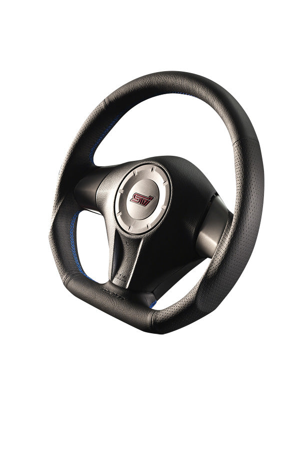 DAMD STEERING WHEEL  For SUBARU LEGACY BL BP (A ~ C) 03/5 ~ 06/4 SS358-D-F Blue Stitch