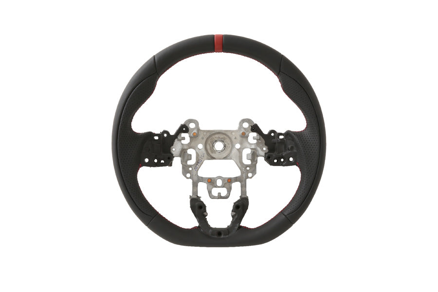 DAMD STEERING WHEEL  For MAZDA AXELA BM/BY 13.11~16.6 SS360-M Nappa leather - Black Hawk Japan