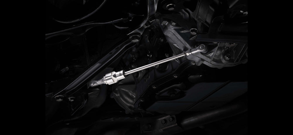 STI FLEXIBLE DRAW STIFFENER FRONT  For FORESTER (SJ) ST20118SF000 - Black Hawk Japan
