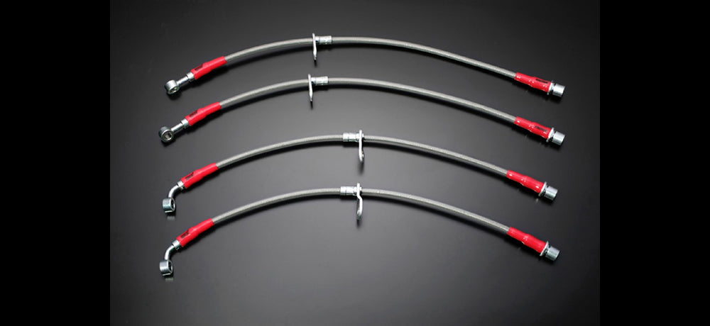 STI STAINLESS MESH BRAKE HOSE SET  For LEGACY B4 (BM) ST26550EZ000