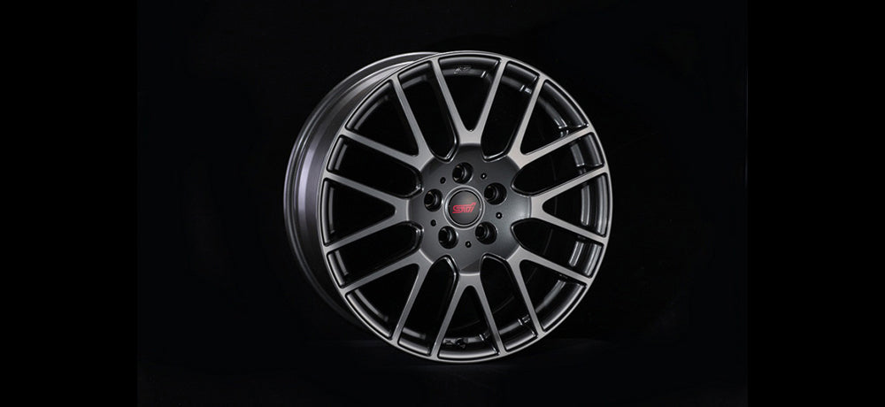 STI WHEEL 19x8J 53 5-114.3 GUNMETAL For SUBARU LEVORG VN ST28100VV310
