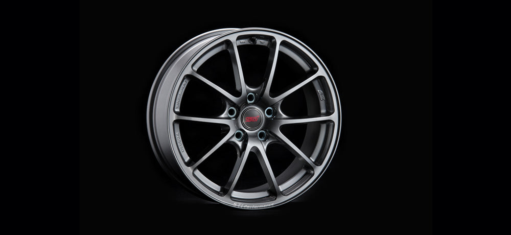 STI PERFORMANCE WHEEL 18x8J 53 GUN METAL For SUBARU LEVORG VN ST28100VV410